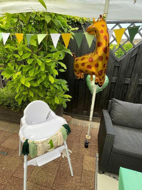 Feest versering Jungle thema, Hobby en Vrije tijd, Feestartikelen, Zo goed als nieuw, Versiering, Verjaardag, Ophalen of Verzenden