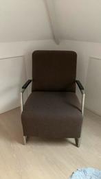 Montel fauteuil taupe, Huis en Inrichting, Fauteuils, Ophalen, Zo goed als nieuw, Stof, 75 tot 100 cm