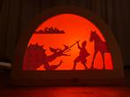 Noest silhouetlamp lamp lampje silhouetten seizoenslamp, Kinderen en Baby's, Kinderkamer | Inrichting en Decoratie, Ophalen of Verzenden