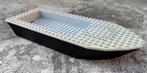 Lego 47859c01 Scheepromp zwart 32x12x4 zwart met lichtgrijs, Ophalen of Verzenden, Gebruikt, Losse stenen, Lego