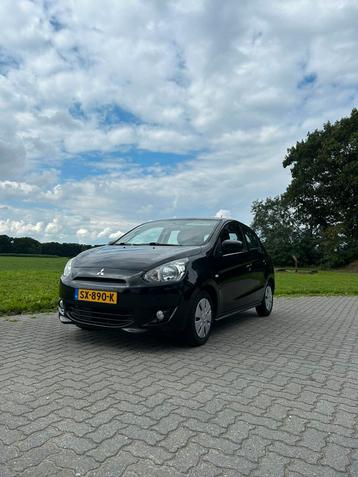 Mitsubishi Space Star 1.0 Mivec 71PK 2016 Zwart beschikbaar voor biedingen