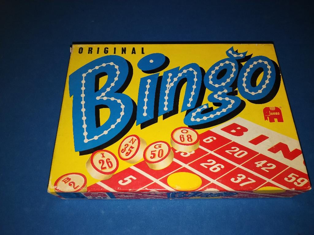 Original Bingo bordspel – Jumbo Bordspellen, Vijf spelers of meer, Ophalen, Gebruikt, Jumbo
