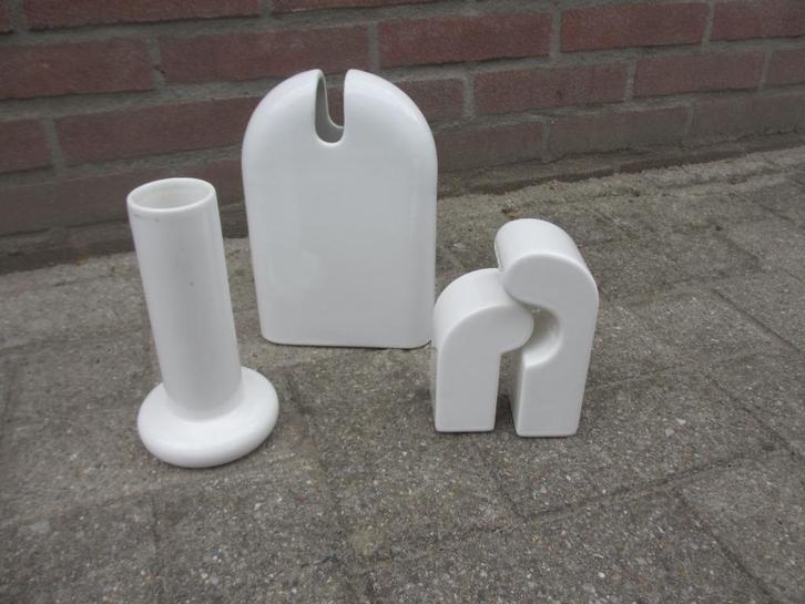 Vintage Sicart Cartigliano vazen/ peperzout Angelo Spagnolo, Antiek en Kunst, Antiek | Keramiek en Aardewerk, Ophalen of Verzenden