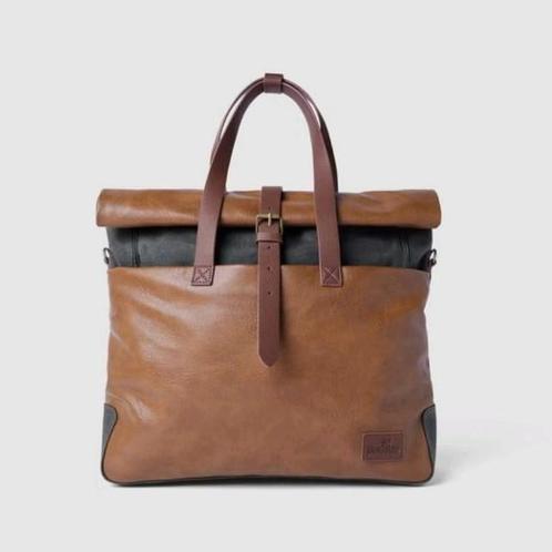 Vanguard bruine leren tas, Sieraden, Tassen en Uiterlijk, Tassen | Reistassen en Weekendtassen, Nieuw, Bruin, Ophalen of Verzenden