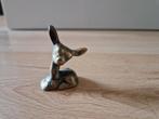 Vintage retro beeld hert ree baby liggend, Ophalen of Verzenden, Zo goed als nieuw, Hert, Beeldje of Figuurtje