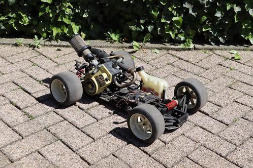 Yankee 1/4 VW Flat Benzine rc auto, Hobby en Vrije tijd, Modelbouw | Radiografisch | Auto's, Gebruikt, Auto onroad, Benzine, Overige schalen
