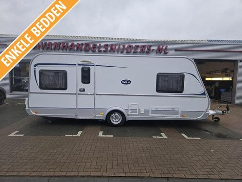 Wilk Sento 530 UE Mover Enkele bedden, Caravans en Kamperen, Caravans, Particulier, tot en met 4, 1250 - 1500 kg, Rondzit, Wilk