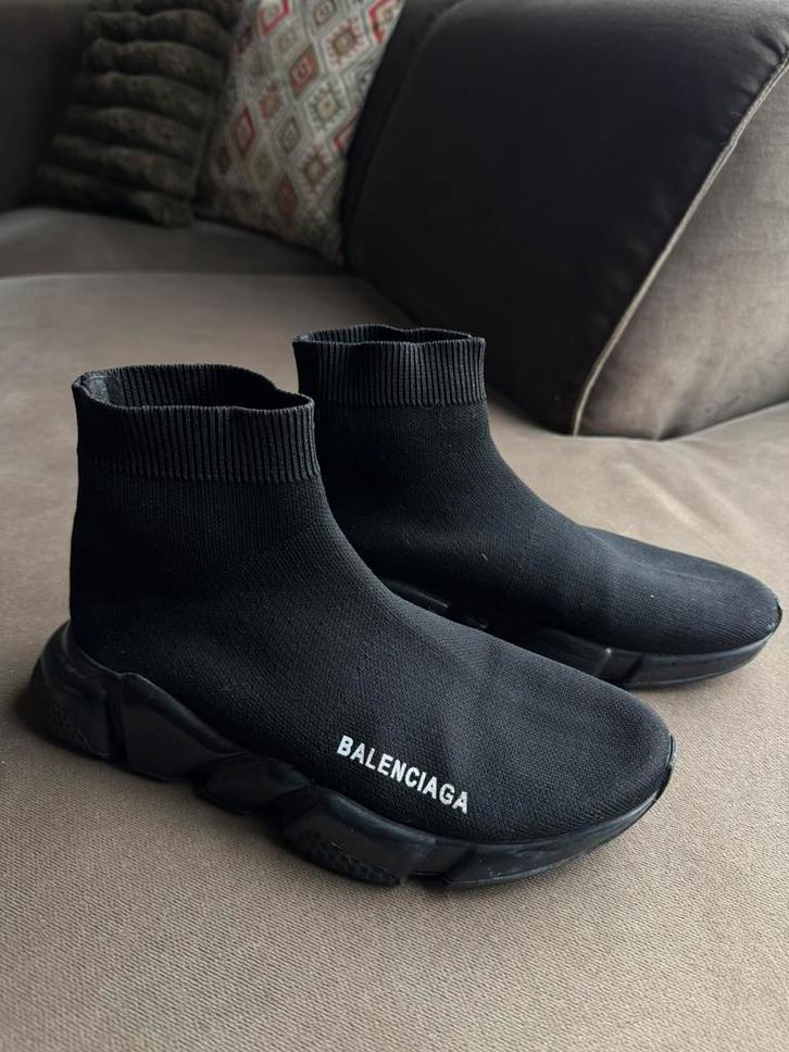 Balenciaga Speed Runners – Zwart - Maat 38, Kleding | Dames, Schoenen, Zo goed als nieuw, Sneakers of Gympen, Zwart, Ophalen of Verzenden