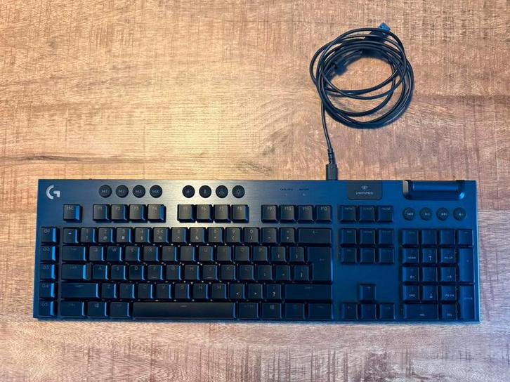 Logitech G915 Lightspeed, Computers en Software, Toetsenborden, Zo goed als nieuw, Qwerty, Draadloos, Gaming toetsenbord, Ophalen of Verzenden