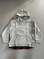 Woolrich hoodie sweater grijs rood zwart 152 164, Trui of Vest, Ophalen of Verzenden, Zo goed als nieuw, Woolrich