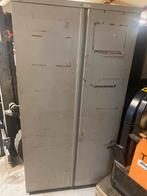 Stalen kast met legplanken - ideaal voor garage/werkplaats, Huis en Inrichting, Kasten | Lockerkasten, Ophalen, Gebruikt