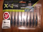 10 stuks X-Zone Finesse Slammer roofvis shads /kunstaas shad, Ophalen of Verzenden, Nieuw, Overige typen