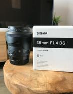 Sigma Art 35mm 1.4 Voor Canon, Ophalen of Verzenden, Nieuw
