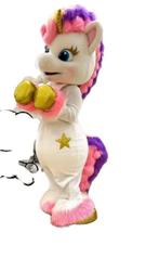 Unicorn mascotte te huur, Ophalen of Verzenden, Zo goed als nieuw, Verjaardag