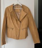 Echt leren jasje beige, Verzenden, Zo goed als nieuw, Beige