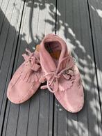 ZGAN! Dolfie ibizagympen roze suede met veters/kwastjes mt37, Ophalen of Verzenden, Dolfie, Roze, Sneakers of Gympen