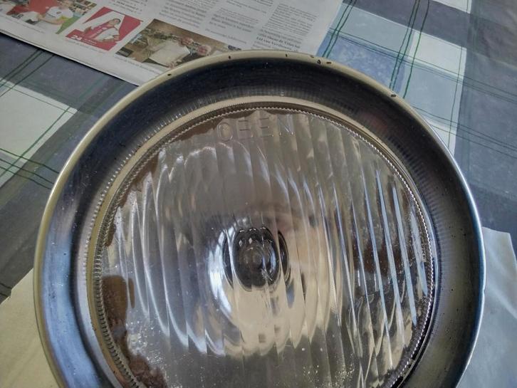 T.k. originele koplampring , OBEN. GEBRUIKT E STAAT., Fietsen en Brommers, Brommeronderdelen | Zundapp, Gebruikt, Koplamp, Ophalen of Verzenden