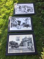 Vintage Oud Parijs op Doek, Ophalen of Verzenden