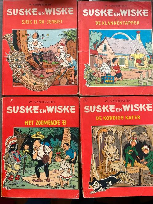 Suske en Wiske in de oude druk, Boeken, Stripboeken, Gelezen, Meerdere stripboeken, Ophalen of Verzenden