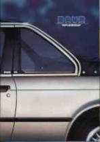Baur Topcabriolet (E30) fraaie brochure/auto folder '84, Verzenden