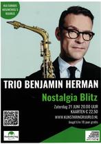 Trio Benjamin Herman, Nostalgia Blitz., Rechthoekig Staand, Ophalen of Verzenden, Zo goed als nieuw, A1 t/m A3