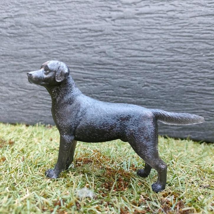 Handgemaakte Labrador beeld zwart, Dieren en Toebehoren, Honden-accessoires, Nieuw, Ophalen of Verzenden