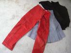 SUEDE kleding of stoffen broek en rok jaren 70 retro dus, Ophalen of Verzenden, Gedragen, Maat 34 (XS) of kleiner, Boven de knie
