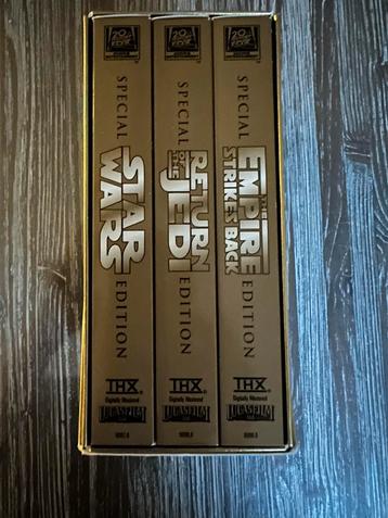 Star Wars Trilogy VHS Special Edition Boxset beschikbaar voor biedingen