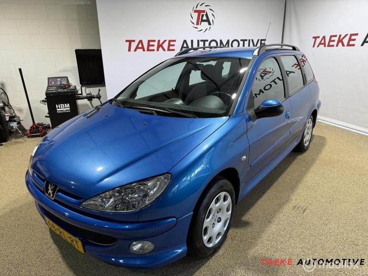 Peugeot 206 SW 1.4 Air-line 2 Airco/2eEIG/Nap/APK, Auto's, Peugeot, Bedrijf, Te koop, ABS, Airbags, Airconditioning, Alarm, Boordcomputer