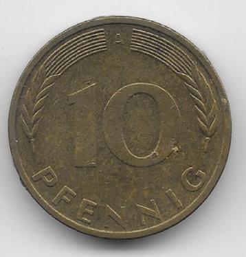Duitsland 10 pfennig 1993 (A) KM# 108 beschikbaar voor biedingen