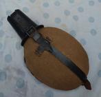 Duitse veldfles, Gabardine, Late War, Verzamelen, Ophalen of Verzenden