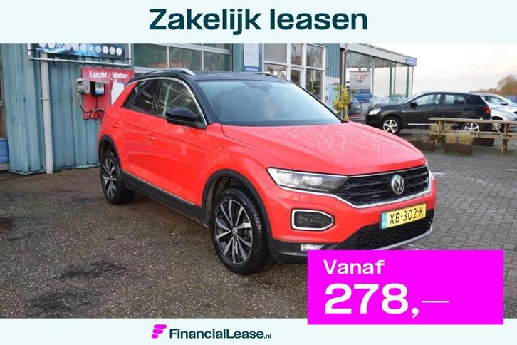 Volkswagen T-Roc 1.0 TSI Style BOVAG GARANTIE, Auto's, Volkswagen, Bedrijf, Lease, Financial lease, T-Roc, ABS, Adaptive Cruise Control