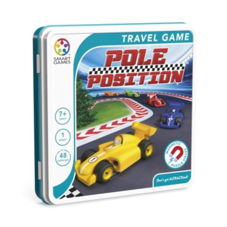 SmartGames: Tin Box: Pole Position, Hobby en Vrije tijd, Gezelschapsspellen | Overige, Nieuw, Ophalen of Verzenden