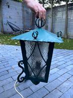 “Antieke” Buitenlamp, Tuin en Terras, Waterbestendig, Glas, Hanglamp, Netvoeding