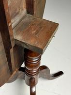 Engelse tilt top klaptafel antiek eiken, Antiek en Kunst, Ophalen