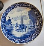 Delfts blauw bord. Boch., Antiek en Kunst, Ophalen of Verzenden