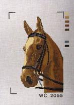 Cadso opruiming voorbedrukt borduurstramien, paard 2055, Hobby en Vrije tijd, Borduren en Borduurmachines, Ophalen of Verzenden