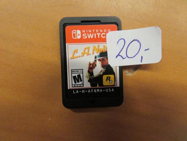 Nintendo Switch L.A. NOIR | Pawn Eindhoven, Spelcomputers en Games, Games | Nintendo Switch, Gebruikt, Avontuur en Actie, Vanaf 18 jaar