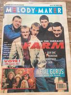 MELODY MAKER 1990 Metal Guru’s RUN DMC Blue Pearl EDIE BRICK, Boeken, Ophalen of Verzenden, Muziek, Film of Tv