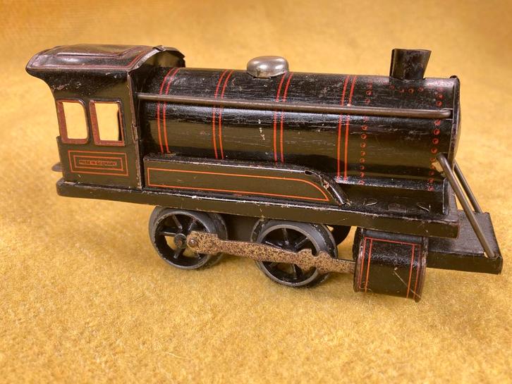 Antieke Blikken Opwind Locomotief, Antiek en Kunst, Antiek | Speelgoed, Verzenden