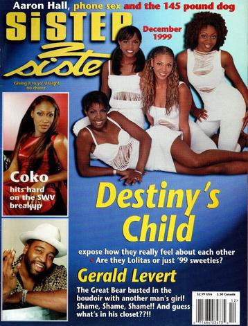 Sister 2 Sister - Magazine - December 1999 - Destiny's Child beschikbaar voor biedingen