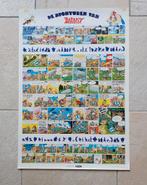Poster de avonturen van  Asterix met stripverhaal., Verzamelen, Ophalen of Verzenden, Gebruikt, Rechthoekig Staand, Reclame