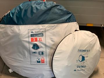 Quencha 3 persoons tent + opslagtent beschikbaar voor biedingen