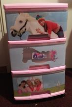 Ladenblok op wieltjes Paarden / Amika, Ophalen of Verzenden, Gebruikt, Overige typen