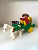 Lego DUPLO 2695 - Paard en Wagen Vintage, Kinderen en Baby's, Speelgoed | Duplo en Lego, Ophalen of Verzenden, Gebruikt, Duplo