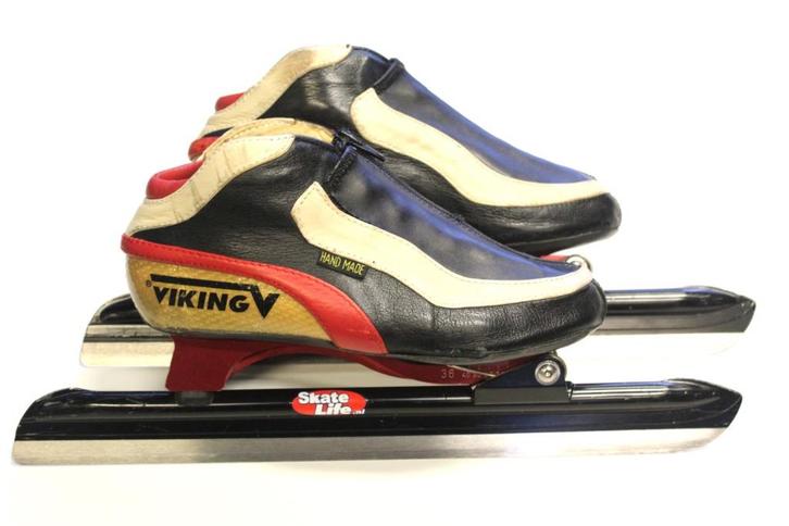 VIKING NAGANO GOLD SPRINT MAAT 36, Sport en Fitness, Schaatsen, Gebruikt, Noren, Viking, Klapschaats, Ophalen of Verzenden