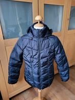Zgan winterjas Bien Blue mt m, Maat 38/40 (M), Blauw, Ophalen of Verzenden, Zo goed als nieuw