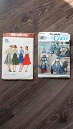 Patronen simplicity crafts 1452 8264, Hobby en Vrije tijd, Ophalen, Zo goed als nieuw, Kind, Overige merken