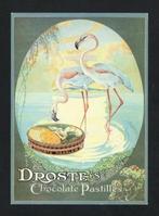 Reclame Flamingo Droste's Chcolate Pastilles., Verzamelen, Ophalen of Verzenden, 1980 tot heden, Ongelopen, Vogel