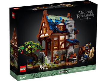 ️🏛️️Lego 21325 Middeleeuwse smid (Medieval Blacksmith). beschikbaar voor biedingen